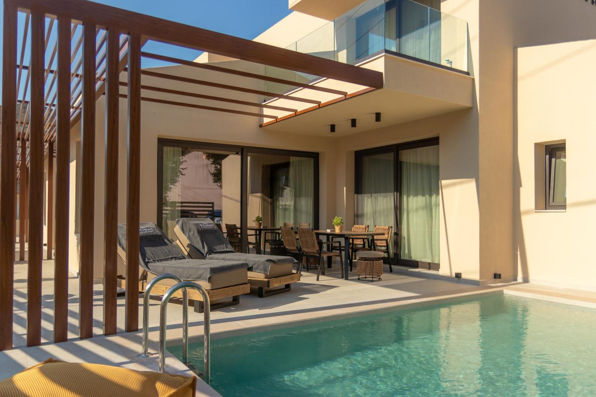 Ntinas Seaside Suites Skala Potamia  Exterior foto